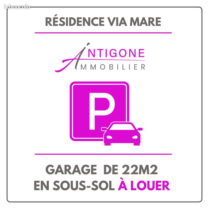 Parking 22 m² · à Six-Fours-les-Plages · 22 m² · 160 €/mois