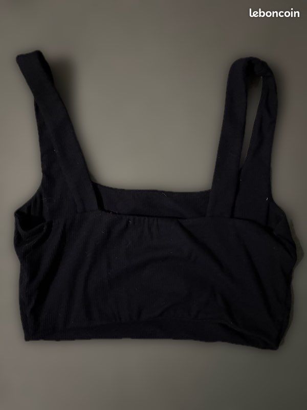 Crop top noir kookai (image 1)