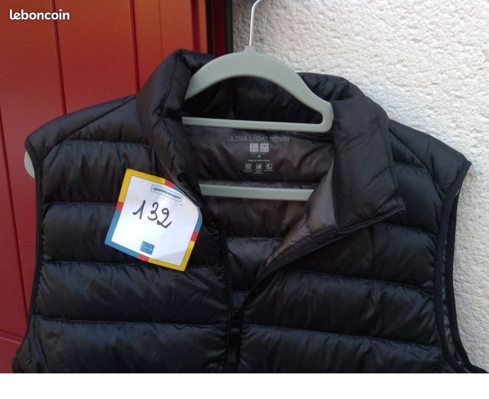 Vêtements Doudoune Sans Manche Homme Uniqlo Grey Doudoune Ultra