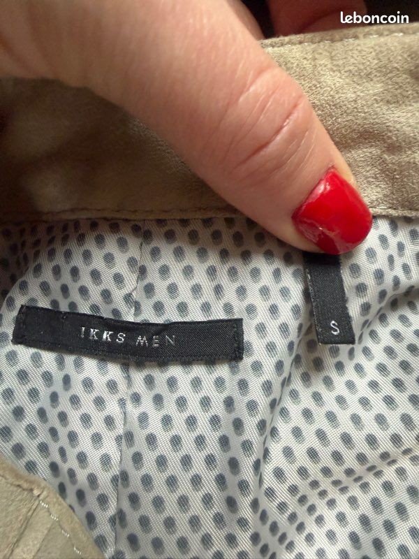 Veste en cuir IKKS (image 12)