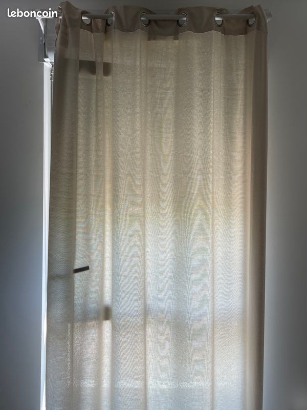 Rideau beige (image 2)