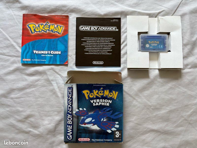 Pokémon Saphir boîte complet (image 1)