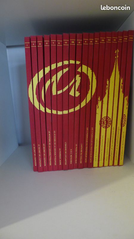 Intégrale E P. Jacobs (Blake et Mortimer) luxe, au dos toilé - 18 albums - Neuf (image 1)