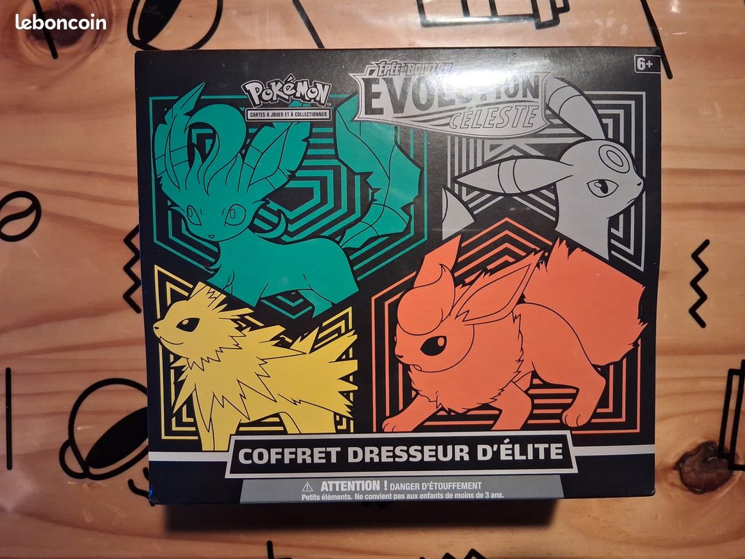 POKEMON : " ETB, Fr EVOLUTION CELESTE " DUO, Fr ETB 1 et 2 (image 2)