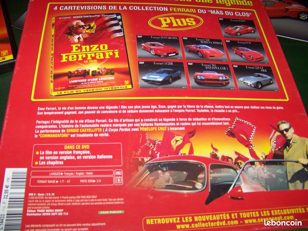 Coffret DVD Ferrari (image 3)
