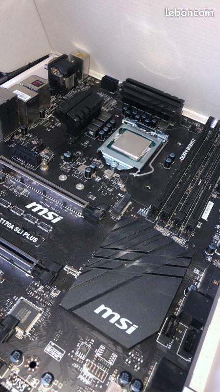 Msi z170a sli plus + Intel Core i5 6600 (image 2)