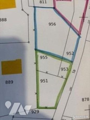 Terrain 957 m² ST FLOXEL