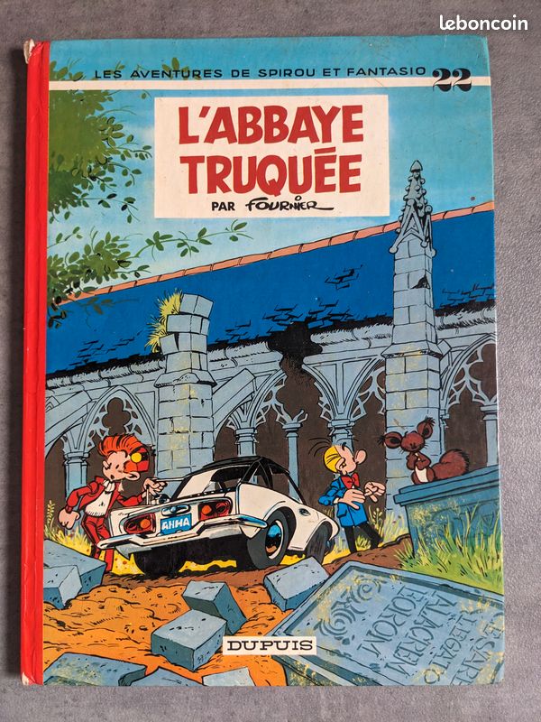 Lot20 LES AVENTURES DE SPIROU ET FANTASIO - 6 BDs des années 70/80/90 (image 3)