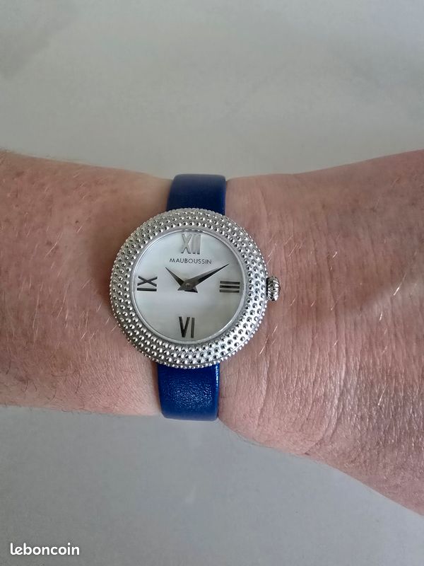 Montre Bracelet Mauboussin 'L'Heure Du Premier Jour' - Avec écrin - Occasion - Pour Femme
