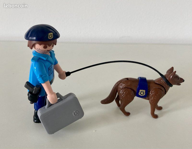 Playmobil 70085, policier avec chien (image 5)