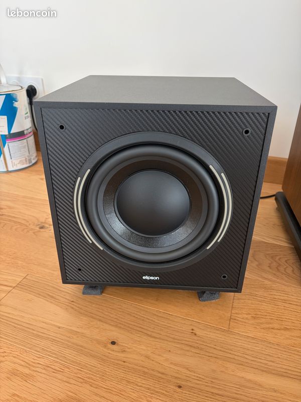 Caisson de basse - Elipson Horus 8S Noir Carbone (image 2)