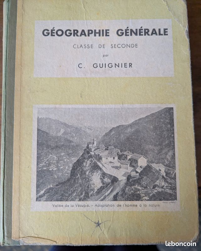 Manuels anciens (1937) Histoire Géographie (image 1)