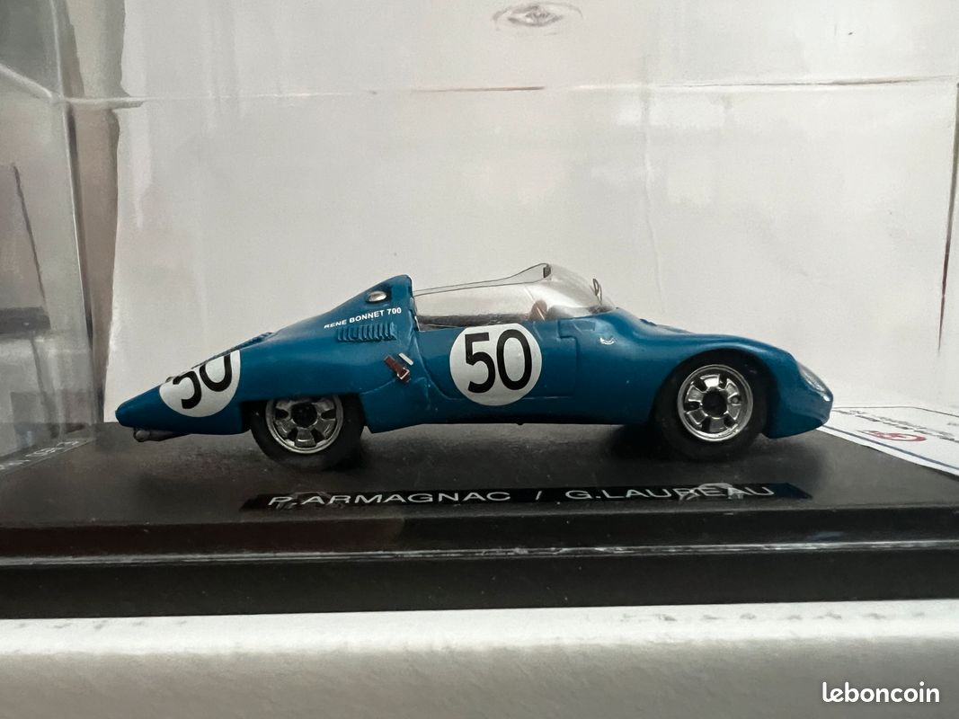 GTS Résine 1/43 - René Bonnet N°51 - Le Mans 1963 - Très Bon état Avec Boîte