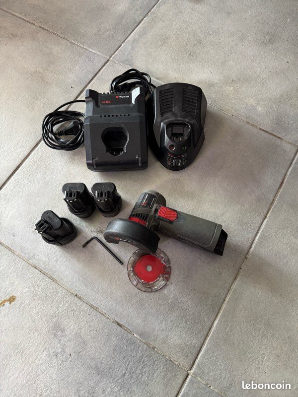 Cisaille à Tôle WURTH 12V – Modèle EB 12A – Occasion
