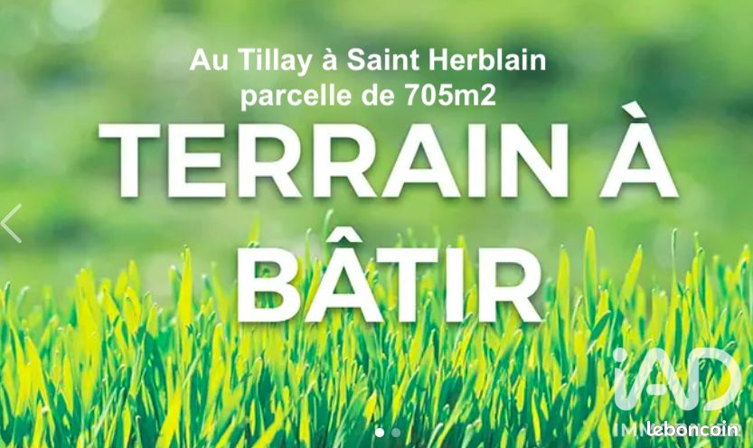 Terrain 705 m² · à Saint-Herblain · 705 m² · 270 000 €