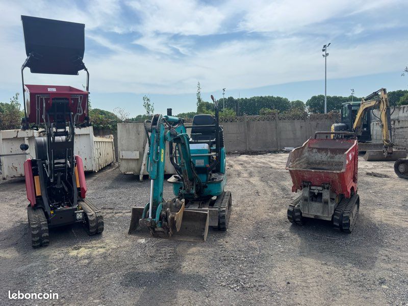 Location mini-pelles 1T / 1T8 + Dumpers diesel & essence (image 4)
