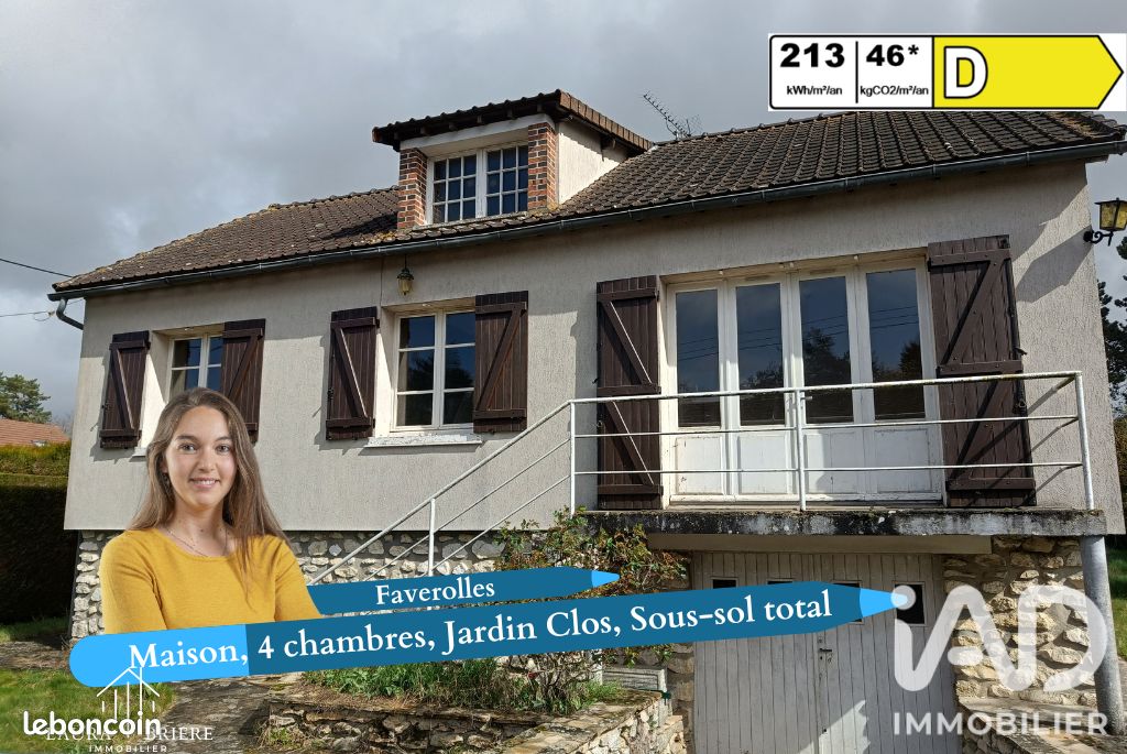 Maison 6 pièces 85 m² · à Faverolles · 85 m² · 190 000 €