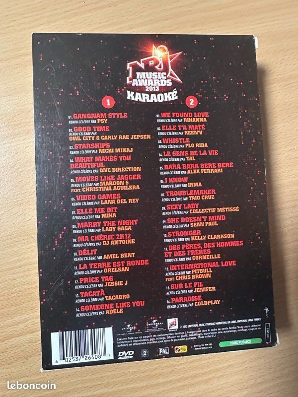 Karaoké NRJ Music Awards 2013 (image 2)