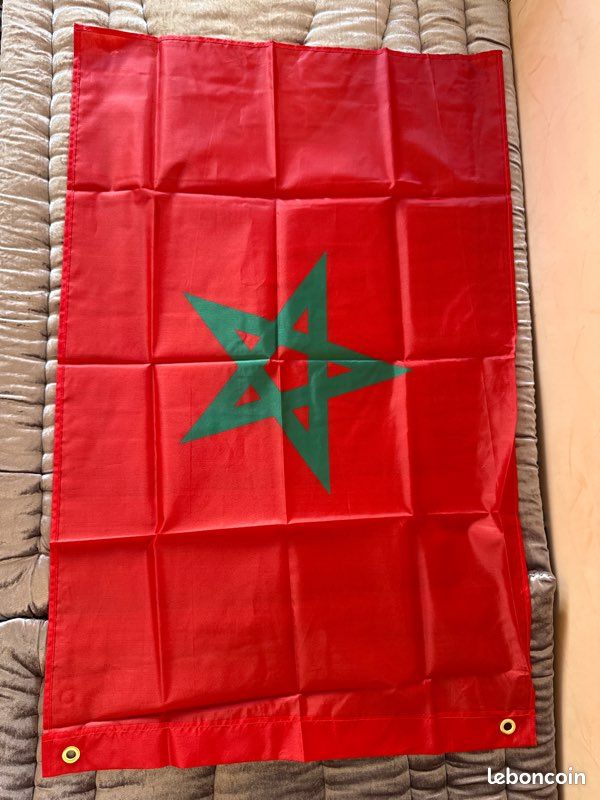 Drapeau du Maroc, imprimé 90 x 60 (image 1)