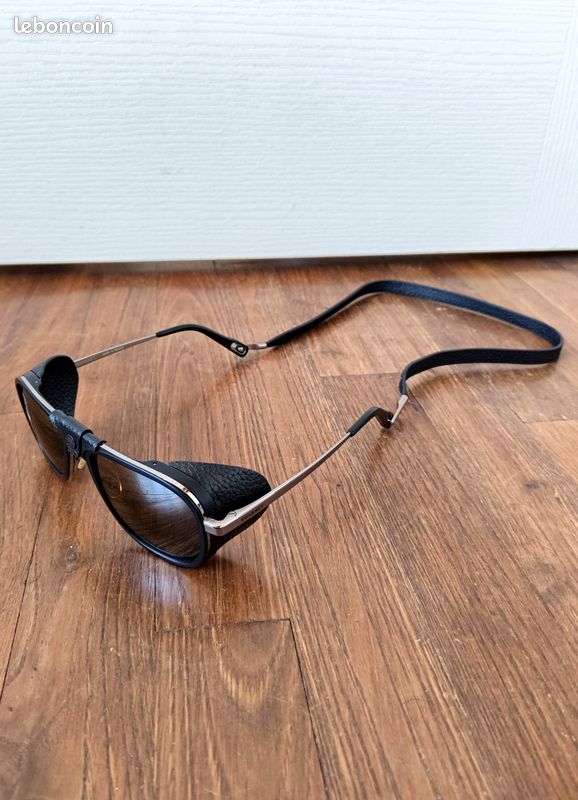 Lunettes de soleil Vuarnet Glacier - Noires Skilynx, Neuves (image 10)