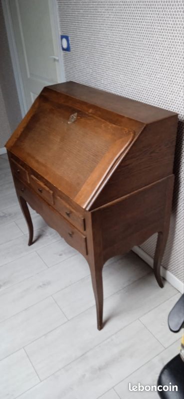 Bureau de pente ou secrétaire dos d'âne (image 1)