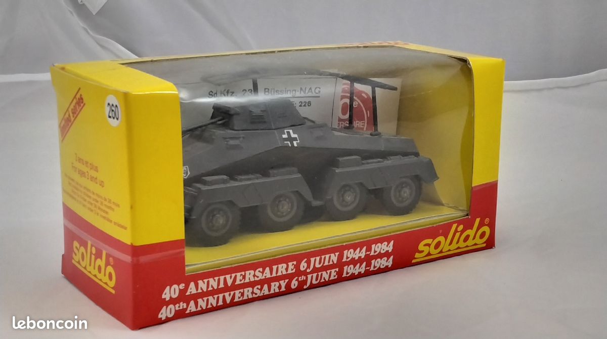 Solido Limited Series 40th Anniversary 6th June 1944 1984 BNIB Set A