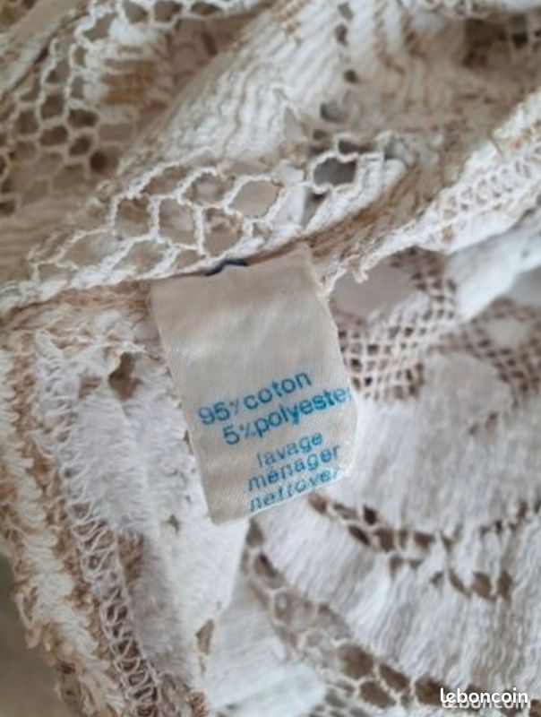 Nappe ovale Dentelle Vintage (image 4)
