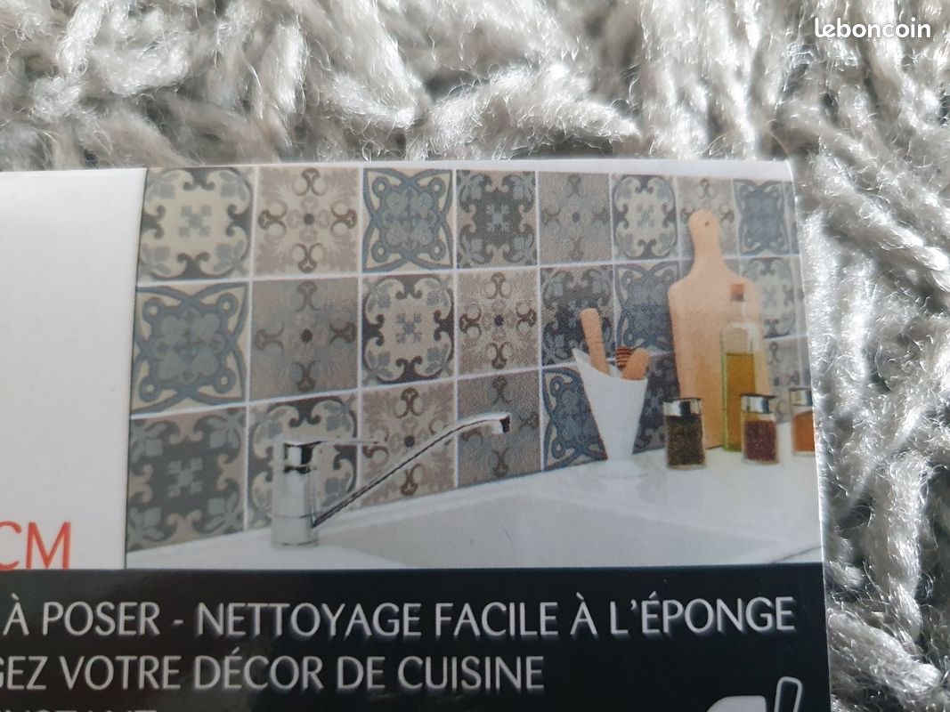 Lot décoration pour cuisine sticker autocollants crédence (image 3)
