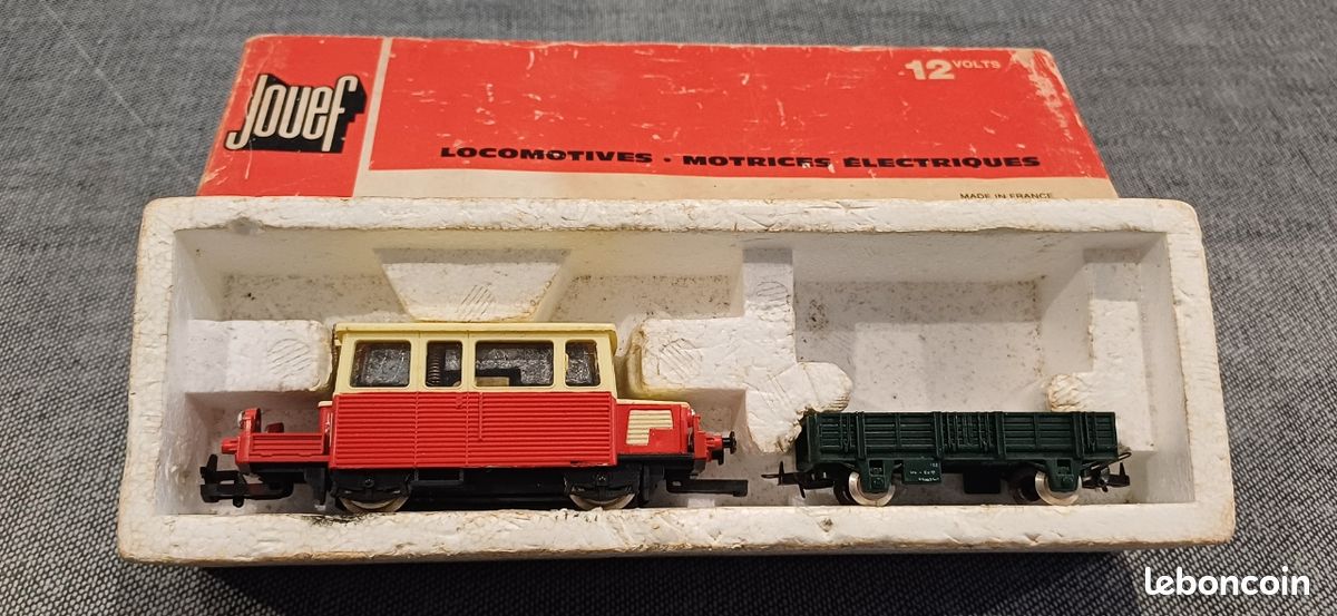 Locomotive Diesel Draisine SNCF Jouef 8525 HO - Occasion