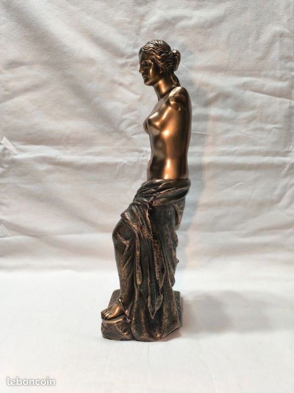 Statue Vénus de Milo 26 cm – Finition bronze – Sculpture décorative classique avec boîte d’origine (image 12)