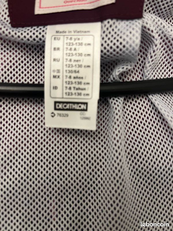 Kway fille décathlon Waterproof (image 7)