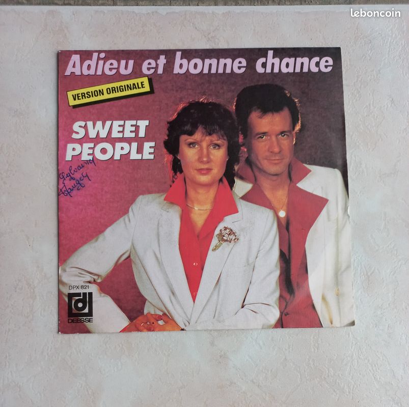 Vinyle 45 T Sweet People "Adieu et bonne chance" (image 1)