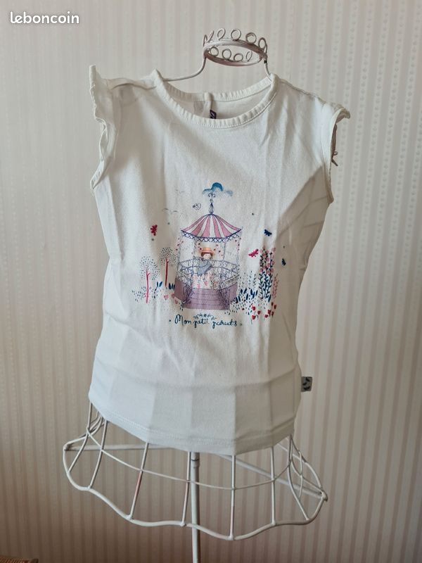 Tee-shirt fille 3 ans Sergent Major (image 1)