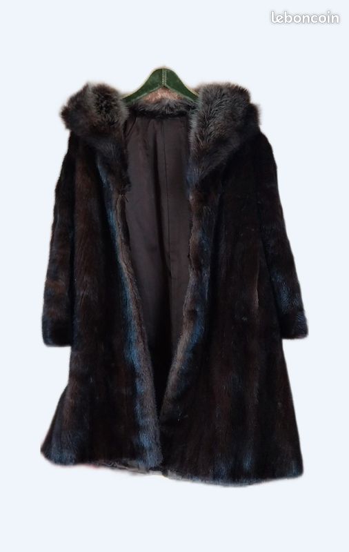 Manteau de fourrure bien conserve (image 1)