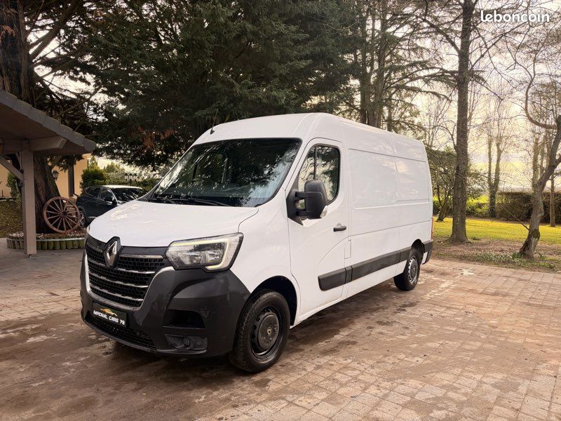 Renault master l2h2 2,3 dci 135 grand 3.5t confort fgn trac - 12 908 ht - tva récupérable - sort de revision - aucun frais a prévoir (image 1)