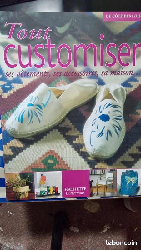 Livre couture "Tout customiser" nombreux projets (image 1)