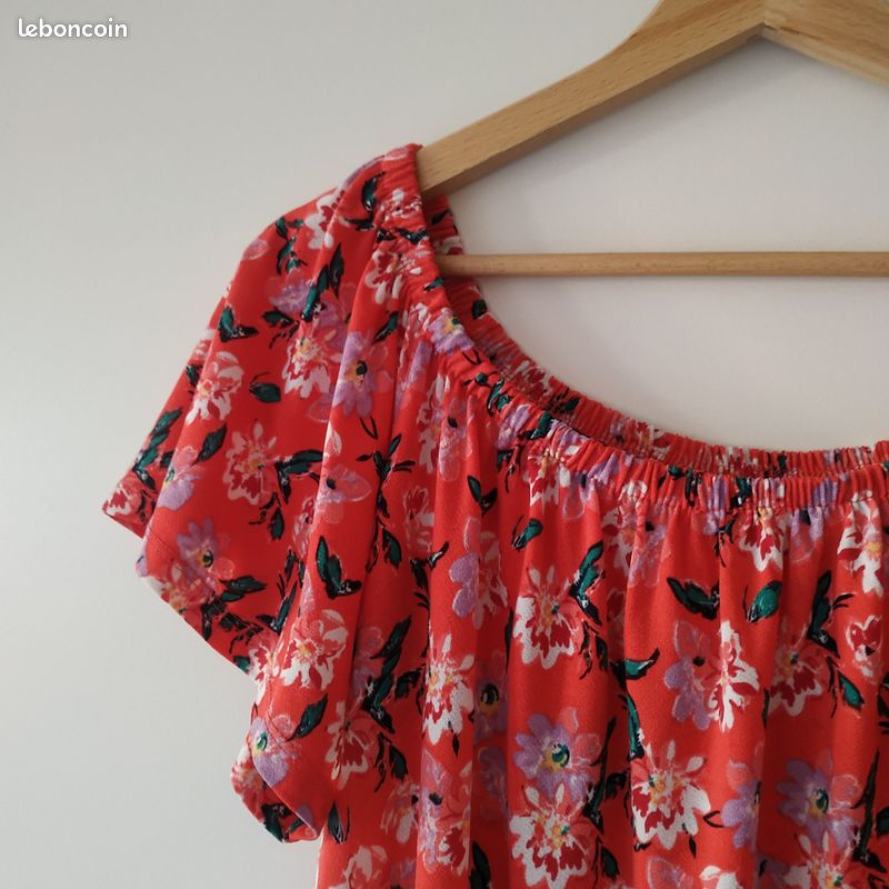 Robe fleurie T38 (image 3)