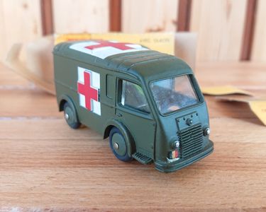 Dinky Toys 80F Ambulance Militaire Renault Carrier - Boîte D'origine MIB