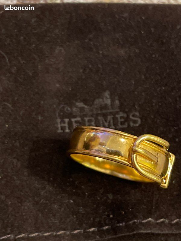 Bague foulard Hermès (image 1)