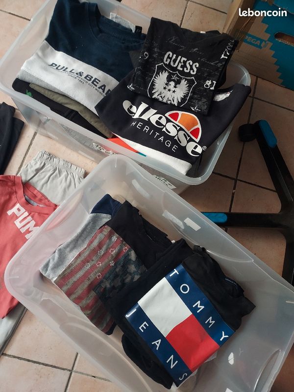 Lot vêtements garçons 12 ans t shirt sweat veste adidas (image 2)