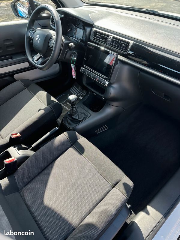Citroen C3 SOCIETÉ 1,5 BLUEHDI 100CV FINITION FEEL BUSINESS GPS APPLE CARPLAY + CLIM (image 3)