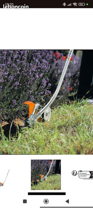Dresse-bordure pour CombiSystème Outil dresse-bordur STIHL CombiSystème (image 9)
