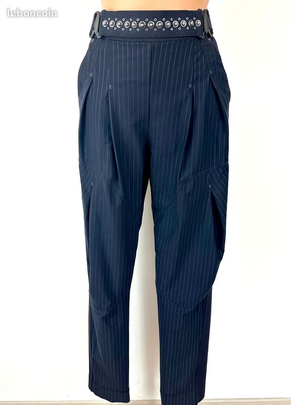 Pantalon Sport HIGH By Claire Campbell - Taille S - Noir - Composition Laine/élasthanne - Occasion Parfait état