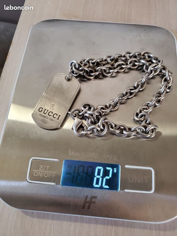 Collier chaîne argent 925 (image 2)