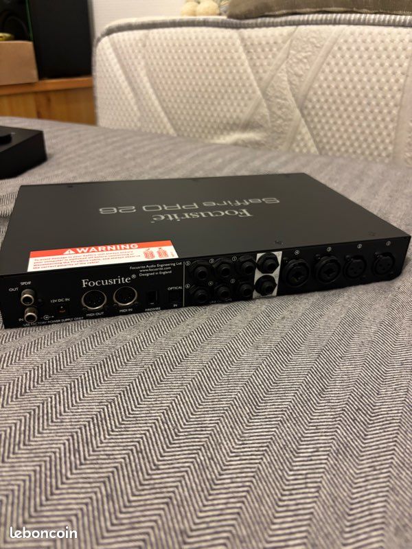 Interface audio Focusrite Saffire PRO 26 (image 3)