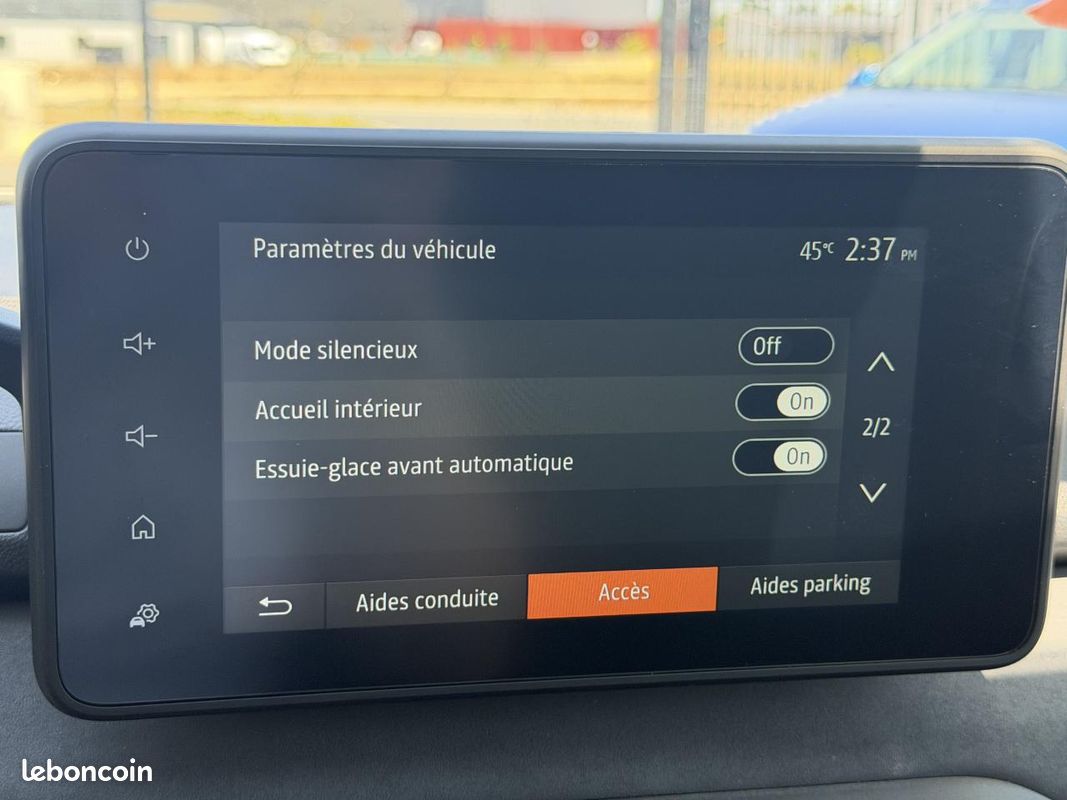 Dacia jogger 1.6 hybride 140 7pl automatique + camera de recul + gps + alerte angle mort (image 29)