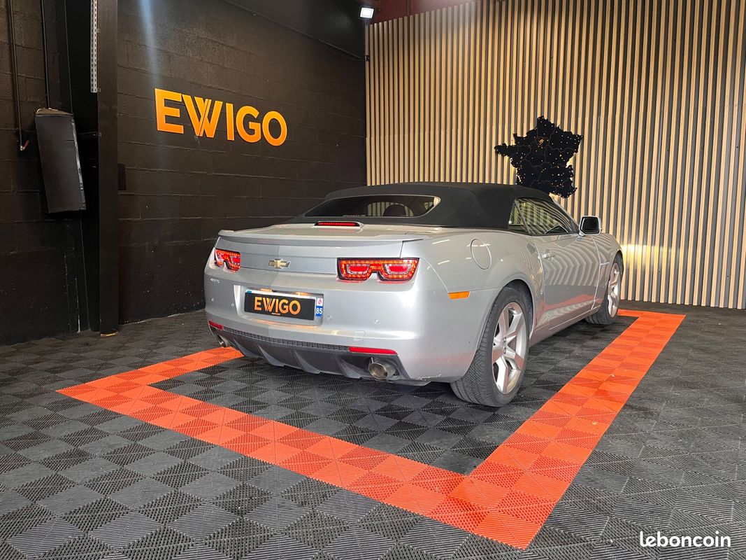 CHEVROLET CAMARO CABRIOLET V8 6.2 405 CH - CAMÉRA DE RECUL - SIÈGES CHAUFFANTS - SIÈGES ELEC - DEUXIÈME MAINs (image 11)