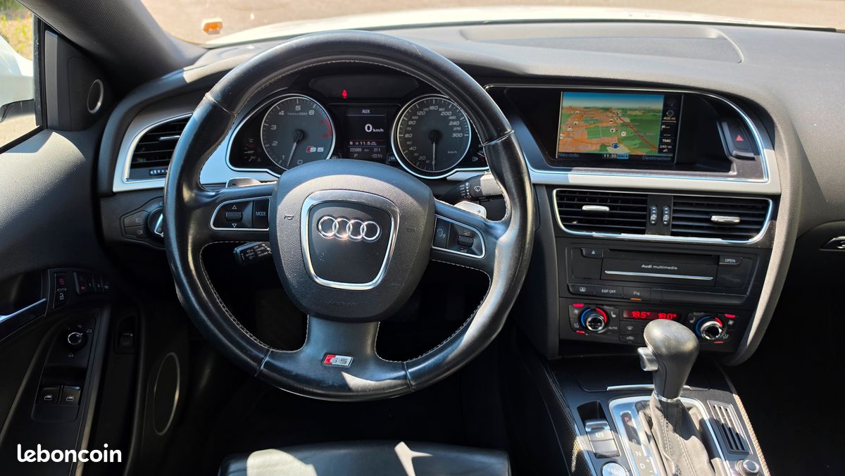 AUDI S5 S5 V8 4.2 FSi 354 Quattro Tiptronic A / CARNET A JOUR COMPLET (image 3)