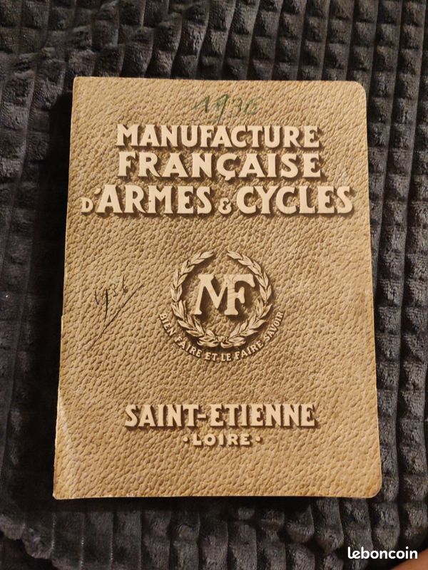 Livre manufacture (image 1)