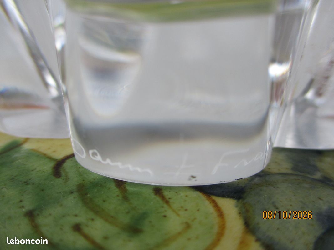 Vase cristal Daum France (image 4)